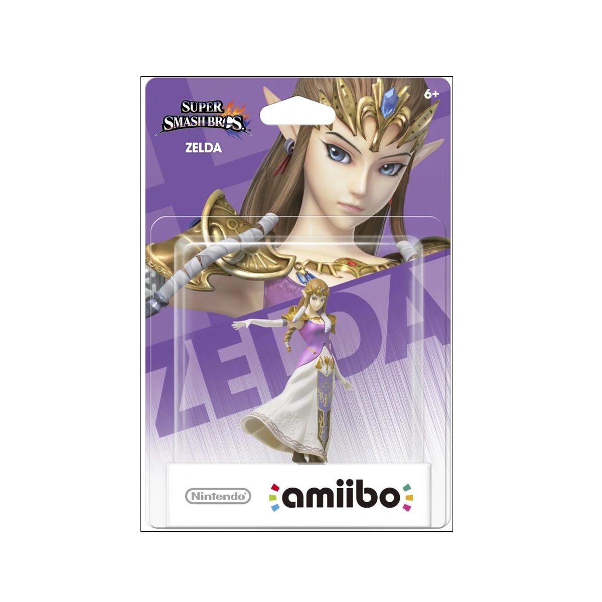 NINTENDO - Figura Amiibo Zelda - Colección Super Smash Bros - Sniper