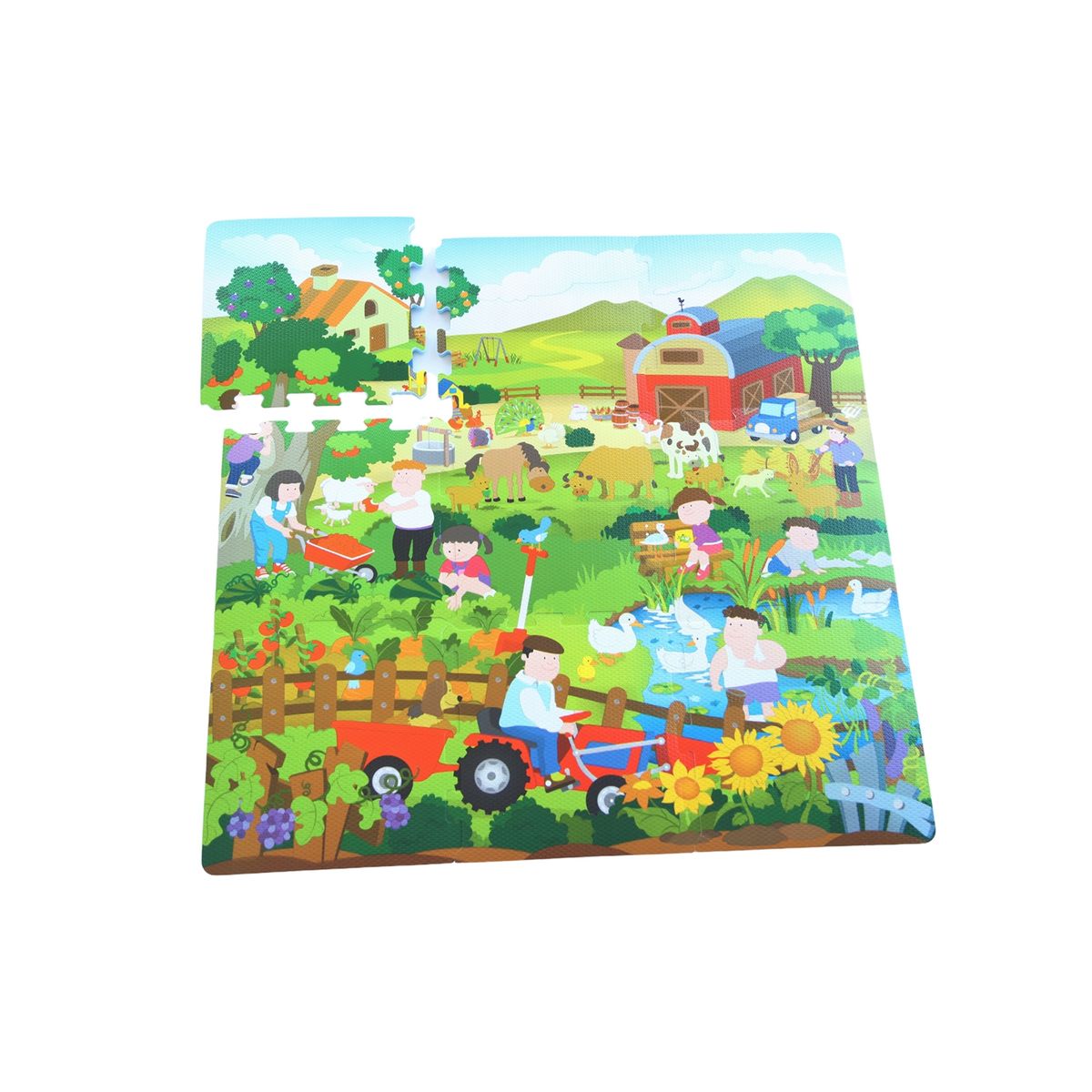 SEIGARD - Alfombra Granja 9 Und. SUN3006 Color Variado