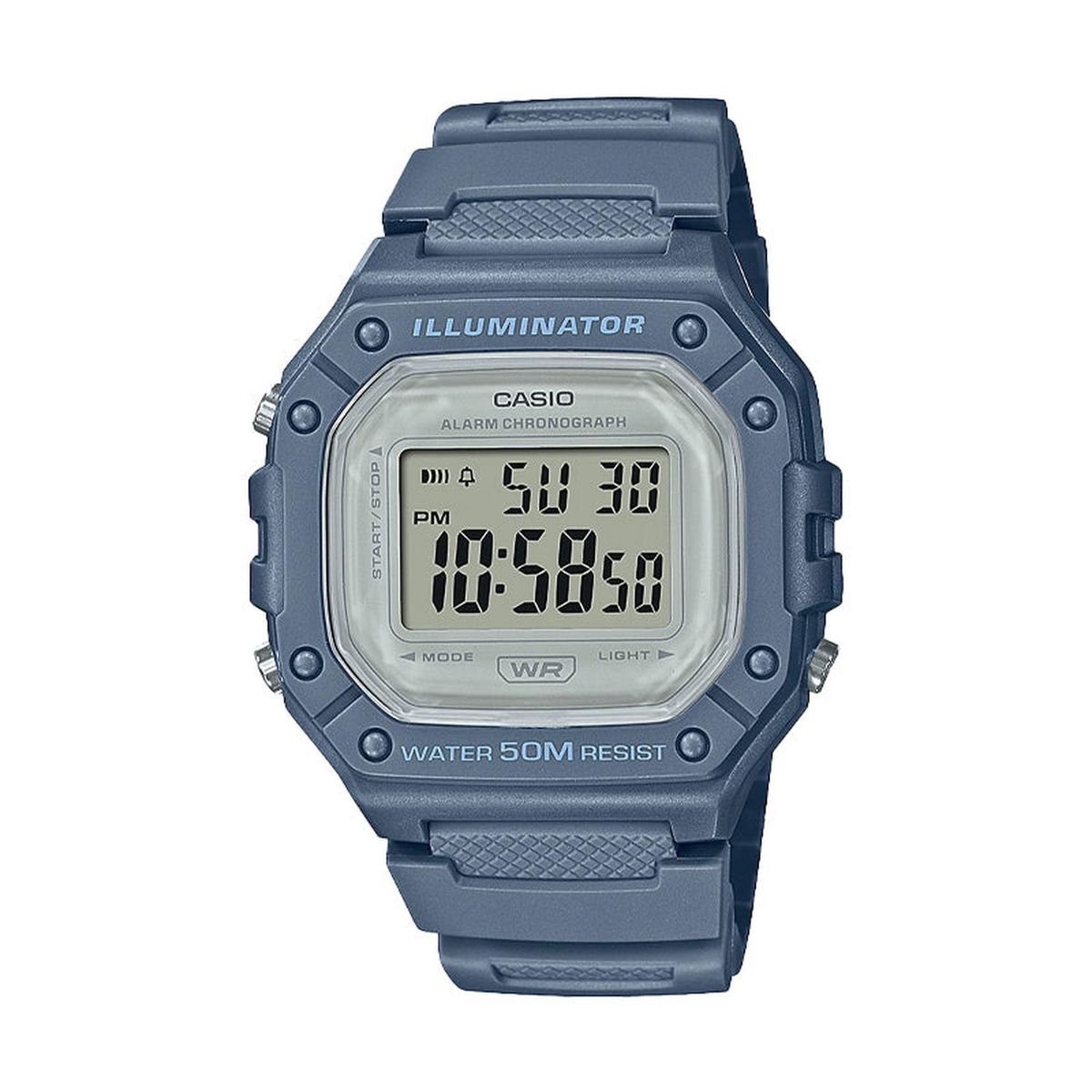 CASIO - Reloj Casio Digital Unisex W-218HC-2AV