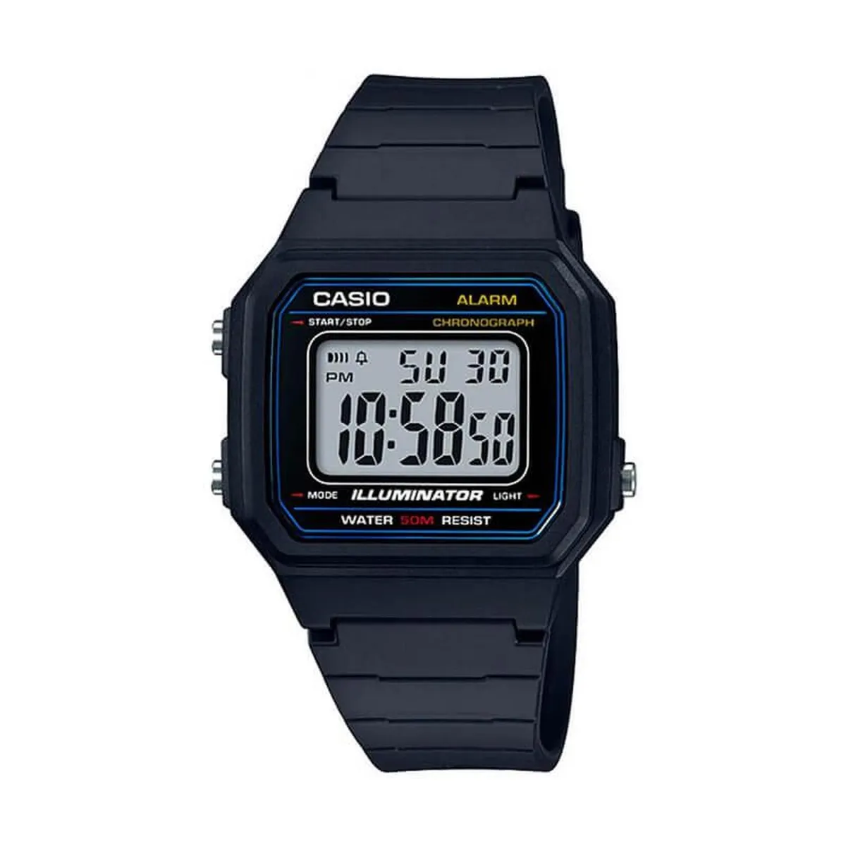 CASIO - Reloj Casio Digital Unisex W-217H-1AV