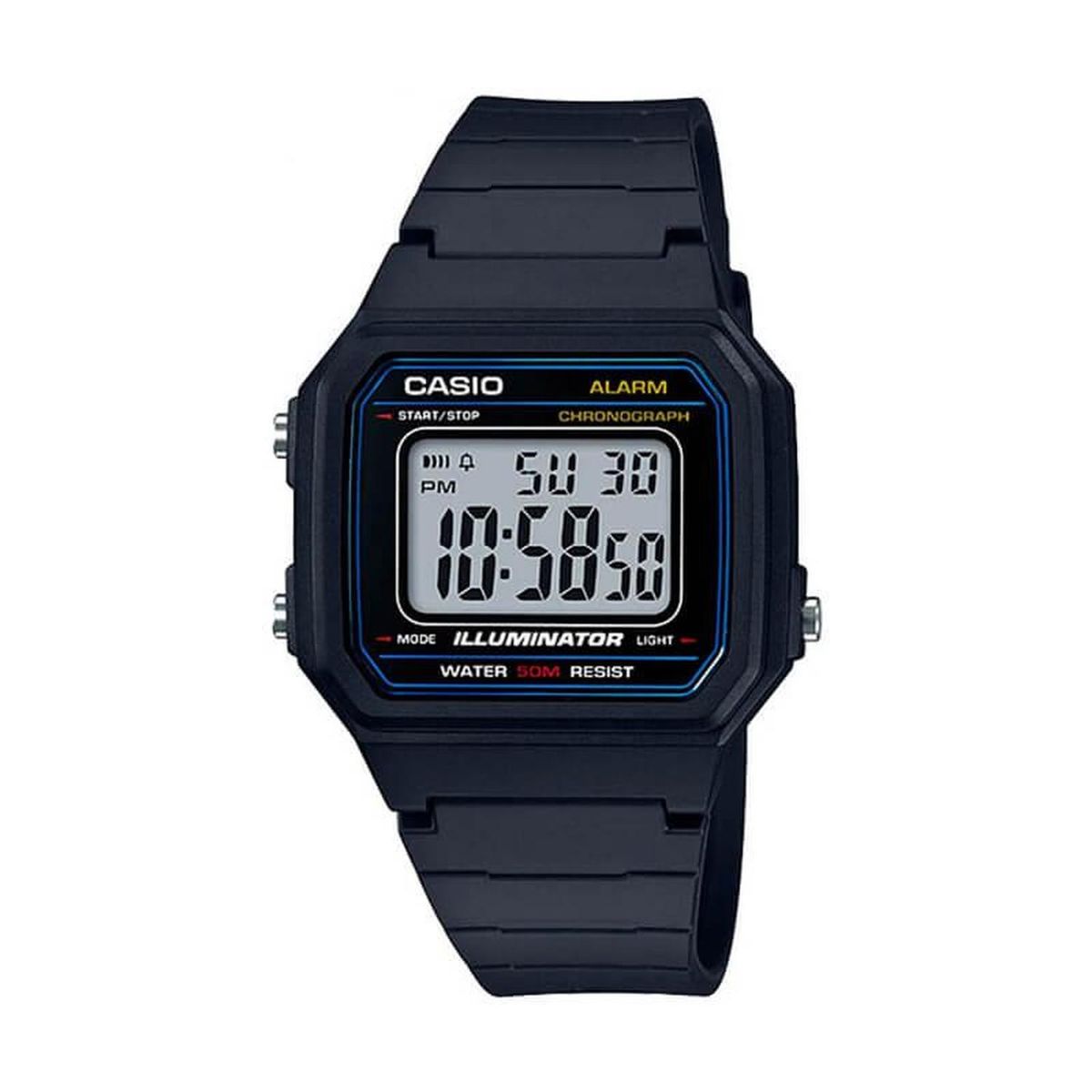 CASIO - Reloj Casio Digital Unisex W-217H-1AV