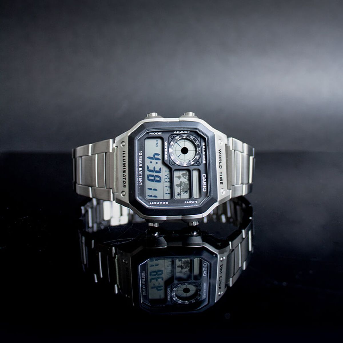 CASIO - Reloj Casio Digital Unisex AE-1200WHD-1AV