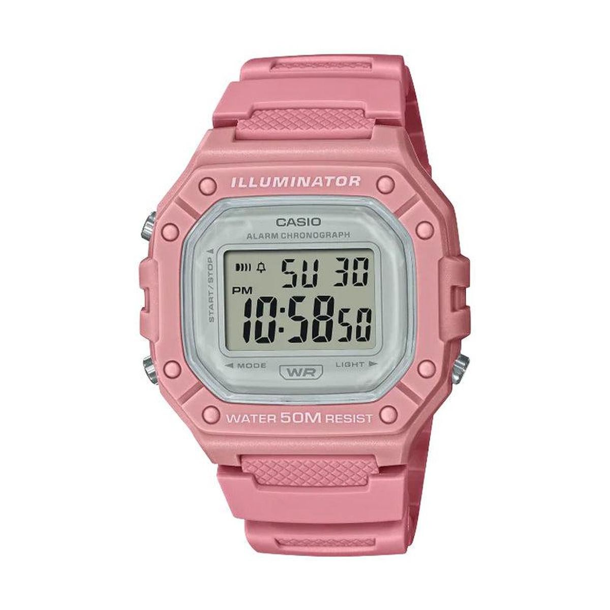 CASIO - Reloj Casio Digital Mujer W-218HC-4AV