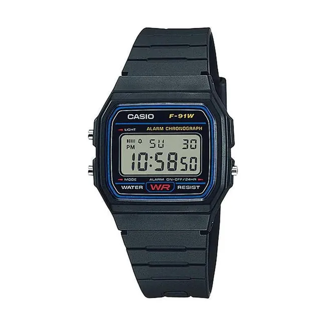 CASIO - Reloj Casio Digital Unisex F-91W-1D