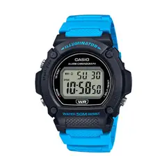 CASIO - Reloj Digital Unisex W-219H-2A2V