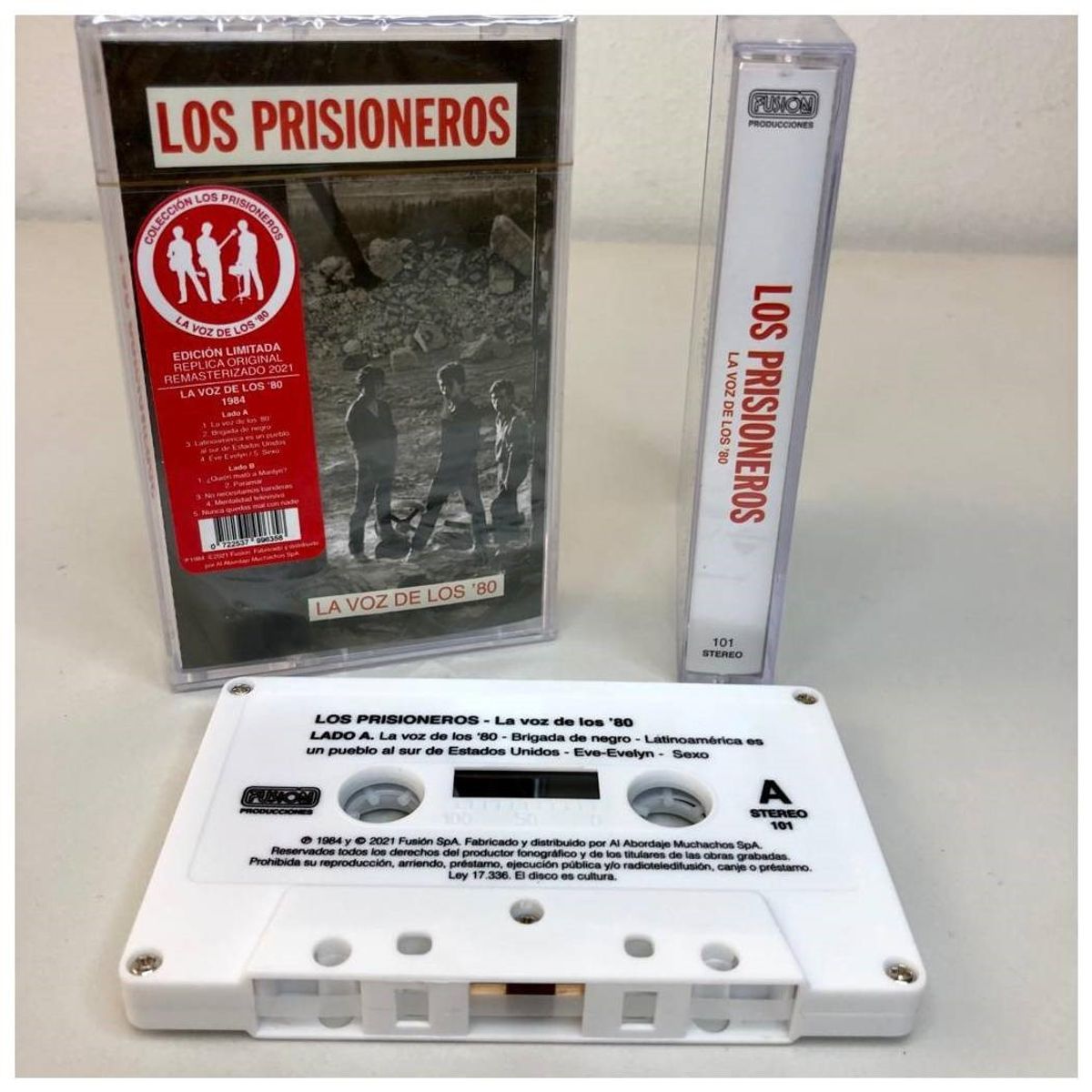 GENERICO - Cassette Los Prisioneros - La Voz De Los 80