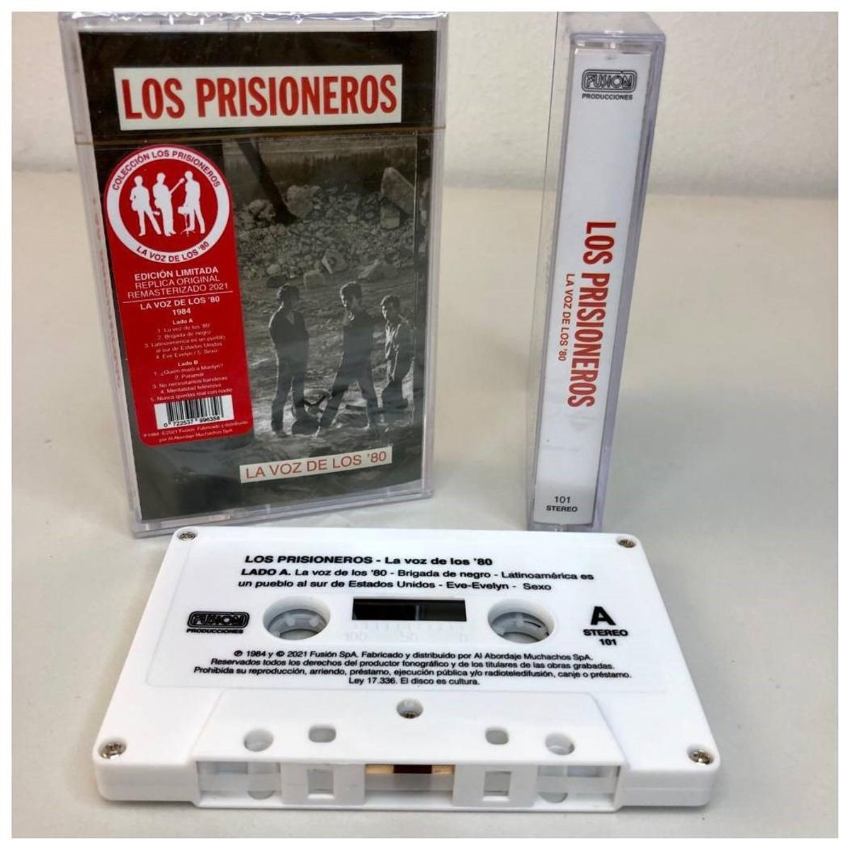 GENERICO - Cassette Los Prisioneros - La Voz De Los 80