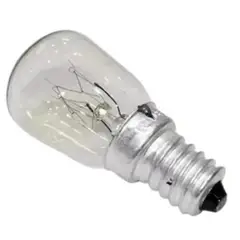 GENERICO - Ampolleta Refrigerador 15w E14 Vidrio Luz Cálida