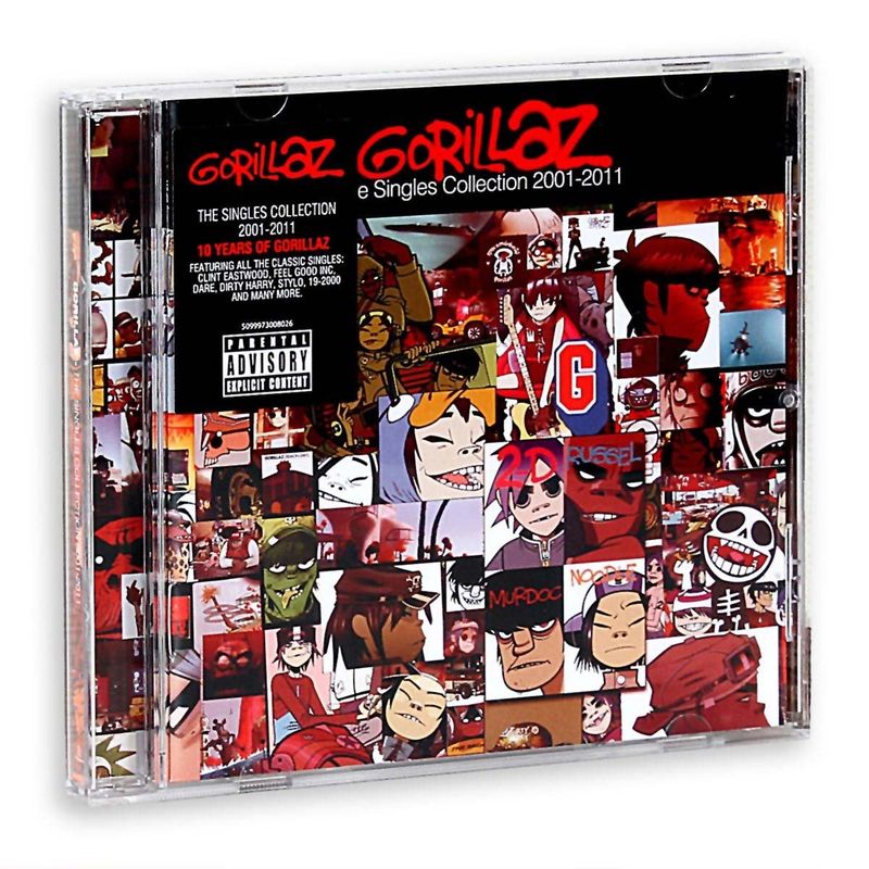 GENERICO - CD Gorillaz - The Singles Collection 2001-2011