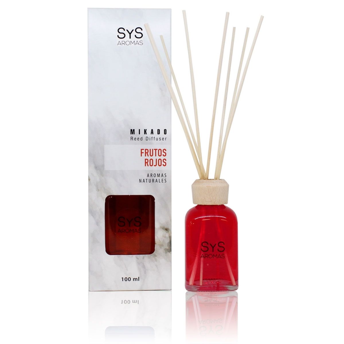 SYS - Mikado Ambientador sys Difusor Varillas De Ratan 100 Ml