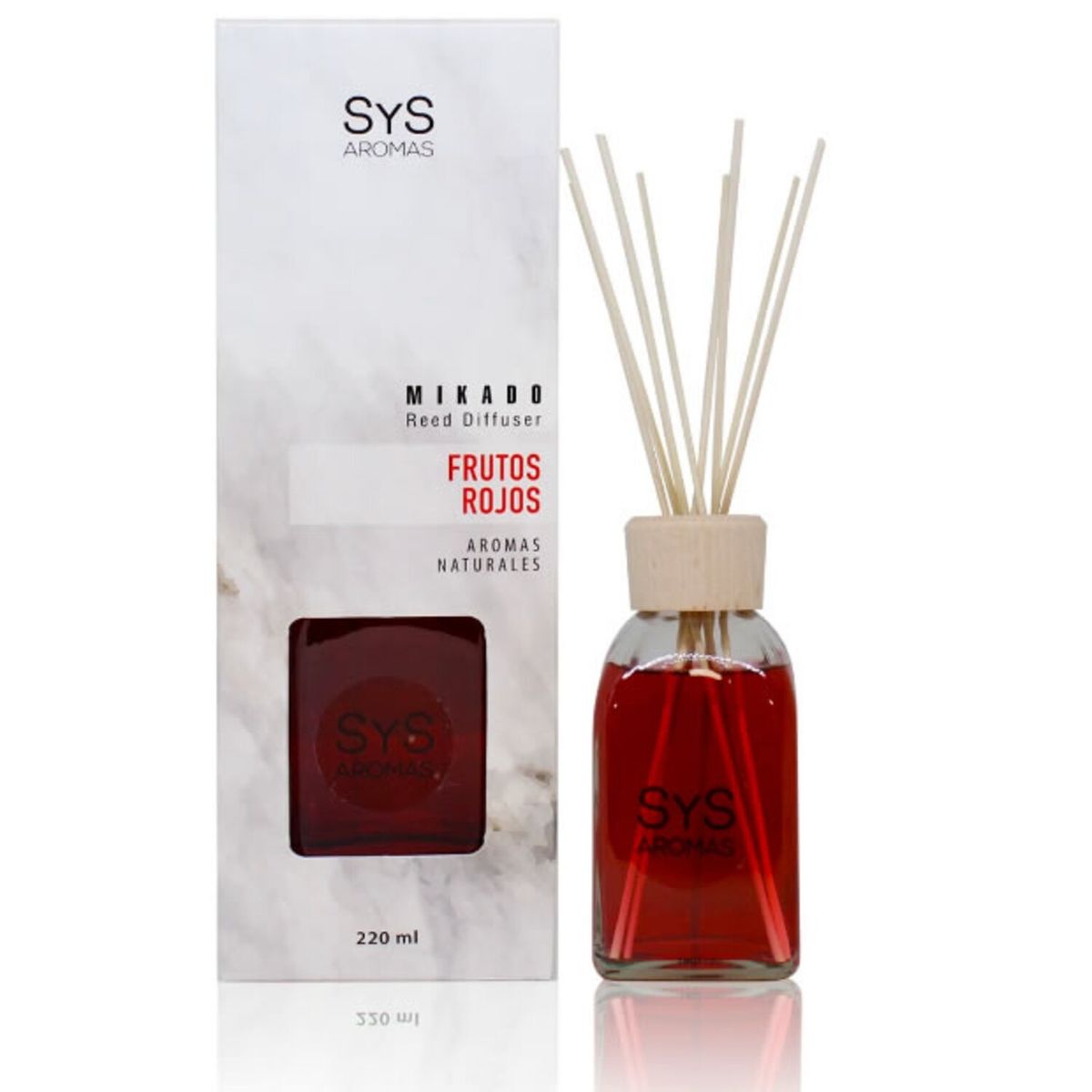 SYS - MIKADO AMBIENTADOR SYS DIFUSOR VARILLAS DE RATAN 220 Ml