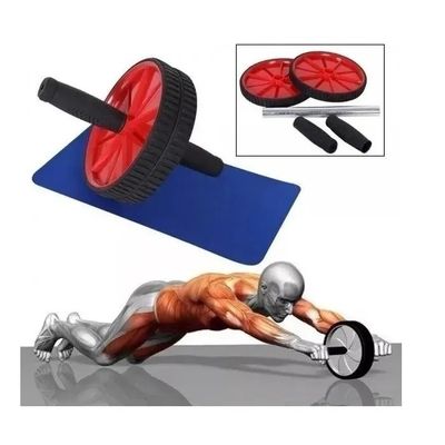Imagen 2 del producto Rueda Abdominal Rodillo Tapete Ejercicio Tonificador