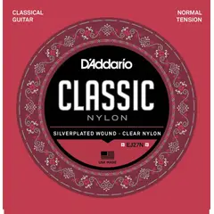 DADDARIO - Cuerdas para guitarra clasica D'Addario EJ27N - Rojo