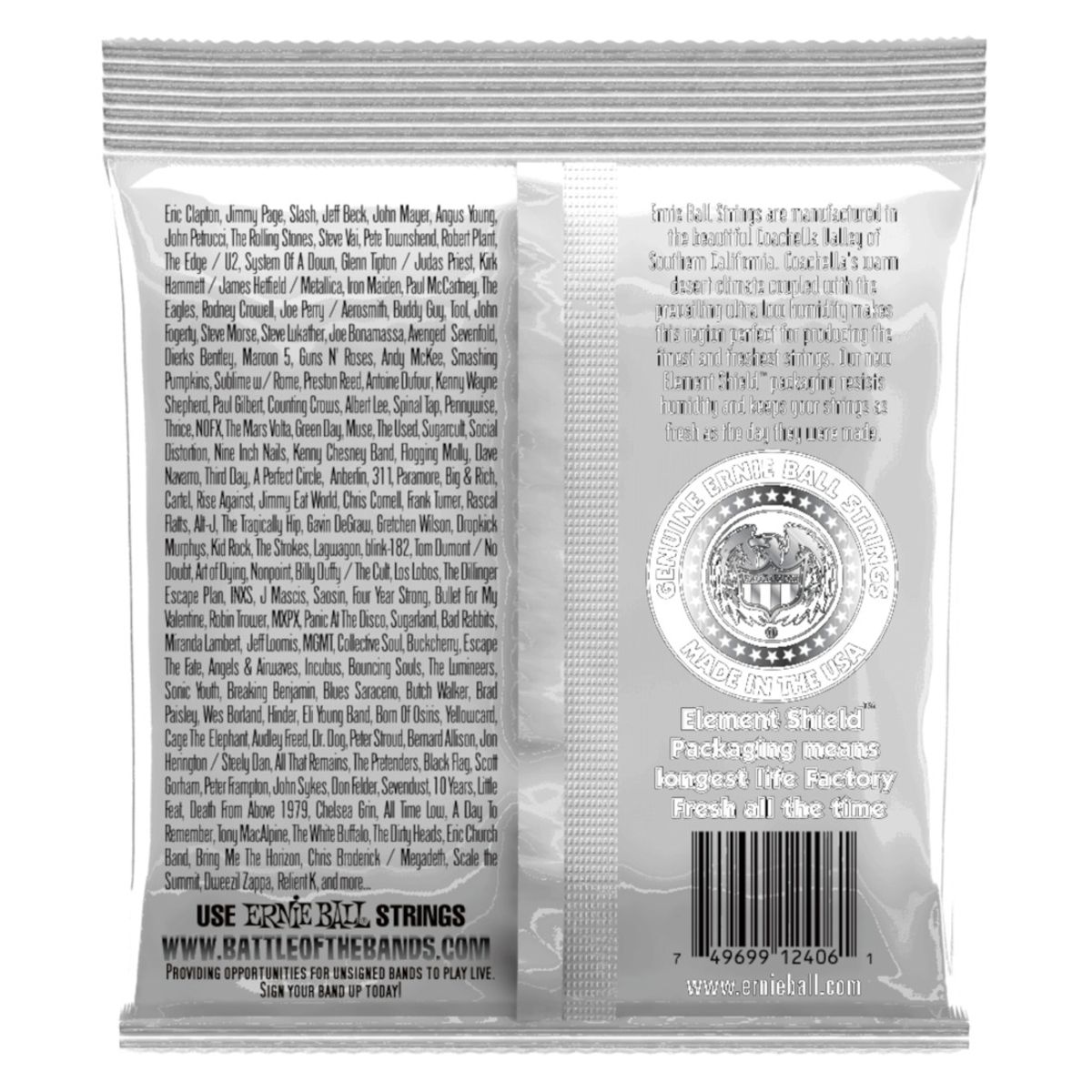 ERNIE BALL - Cuerdas para guitarra clasica Ernie Ball P02406
