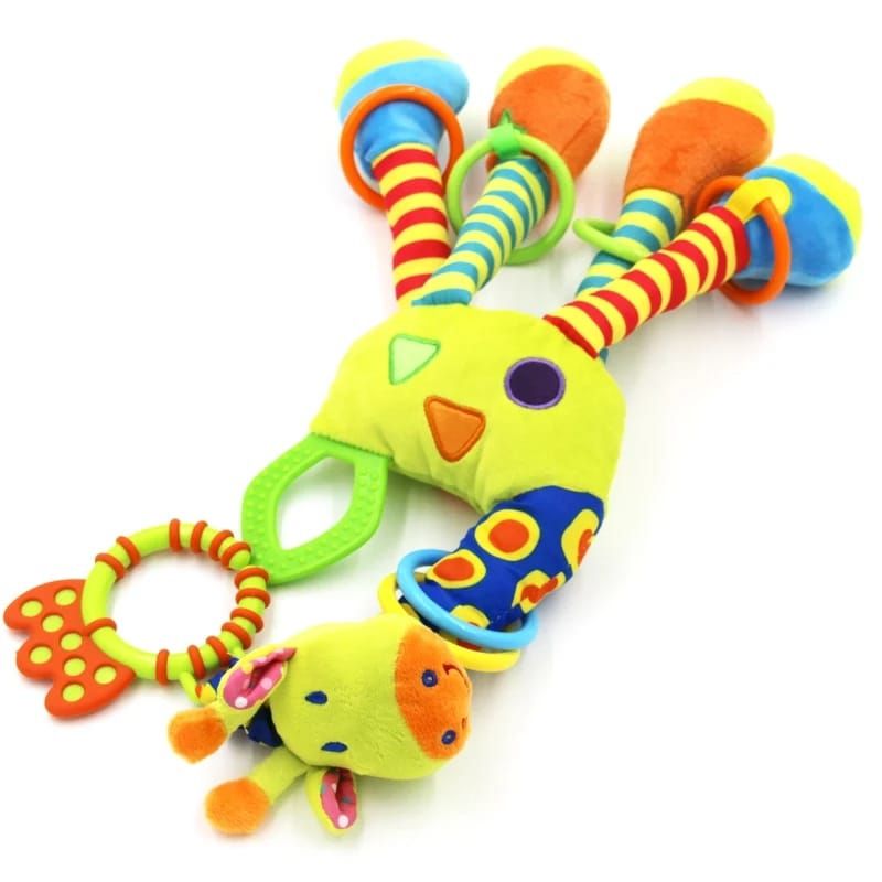 GENERICO - Peluche Jirafa Sonajero Sensorial Bebé Estimulación