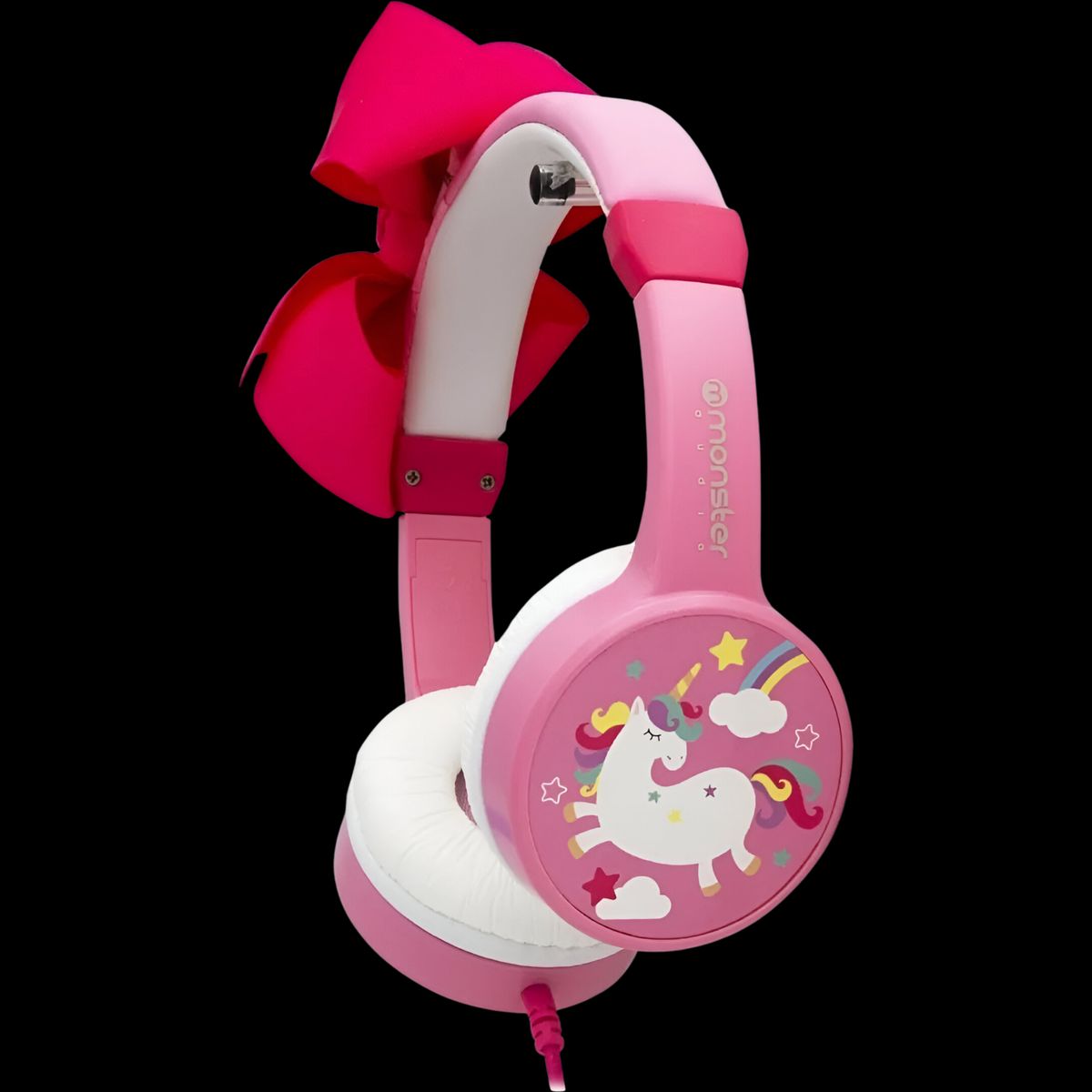 MONSTER - Audífonos de Unicornio para Niña Rosados Monster Ck02P - Rosa