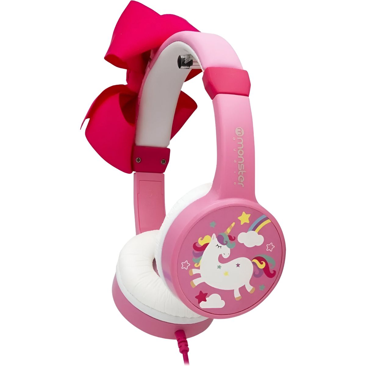 MONSTER - Audífonos de Unicornio para Niña Rosados Monster Ck02P - Rosa