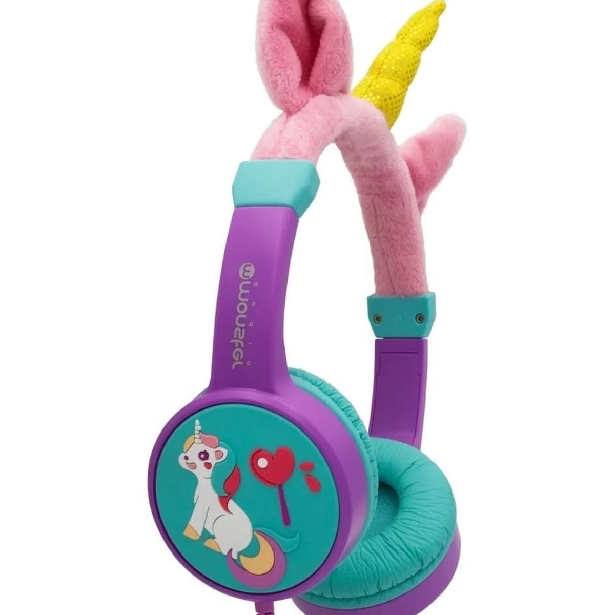 MONSTER - Audifonos para Niña Morados Monster Unicornio Ck01M
