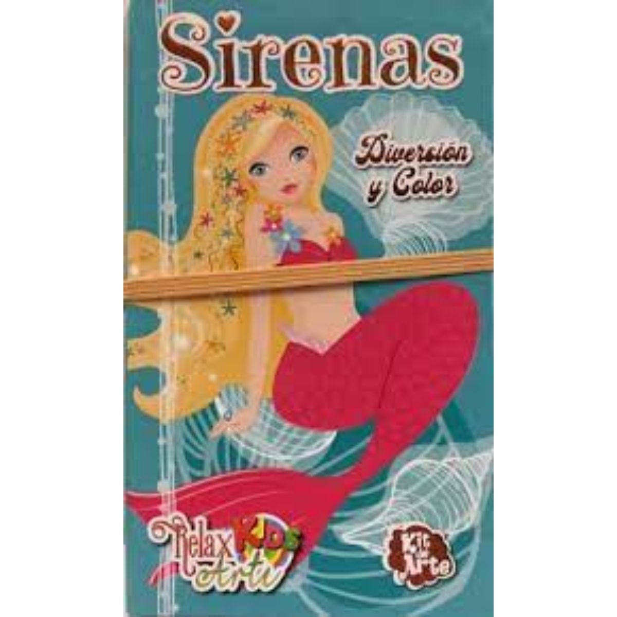 TOP10BOOKS - LIBRO Sirenas - Relax Arte Kids - Sirenas - Relax Arte Kids