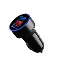 VHEX - Cargador Auto Usb 3 Carga Rapida