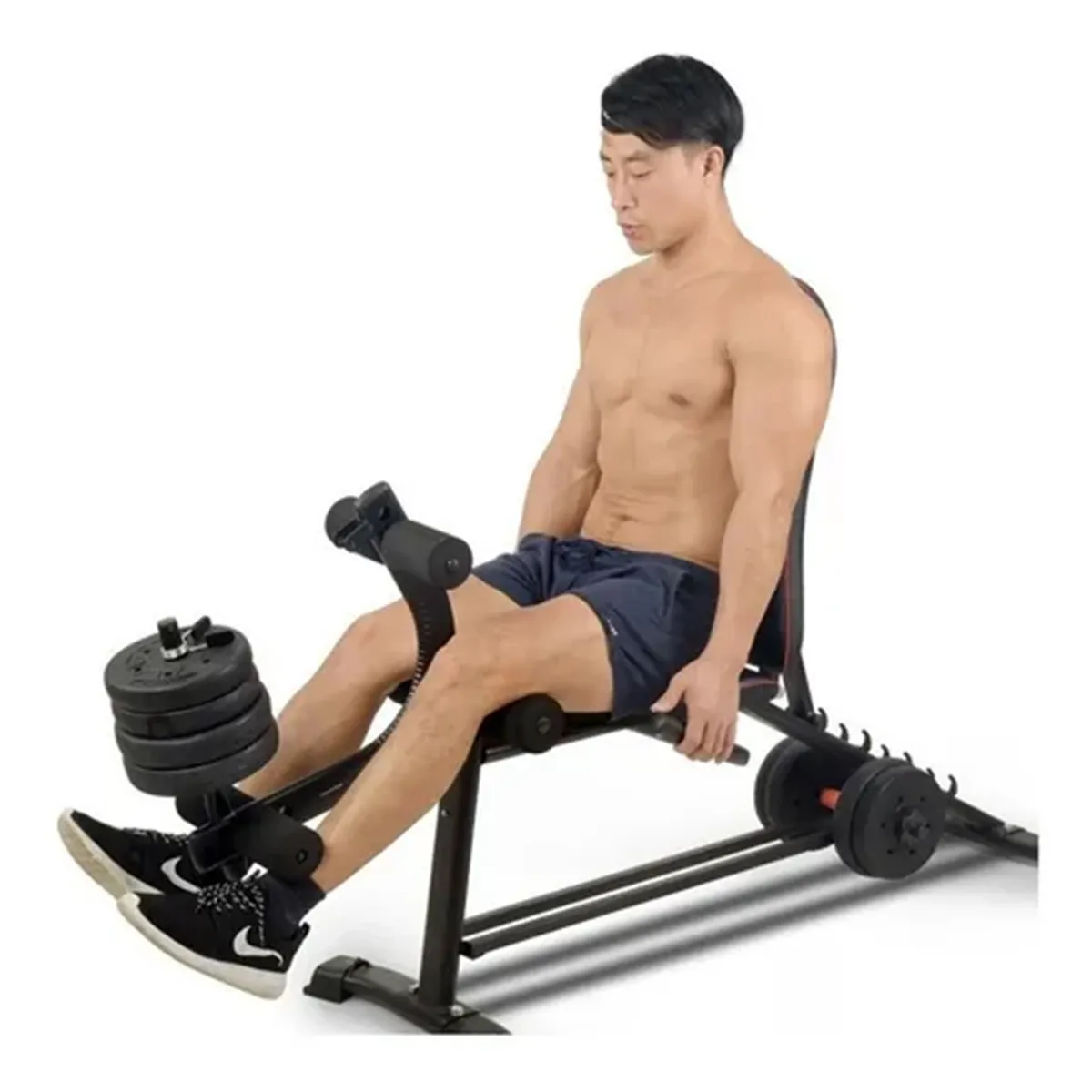 SDFIT - Banca de abdominales Multi Strider Miking PRO MK-031