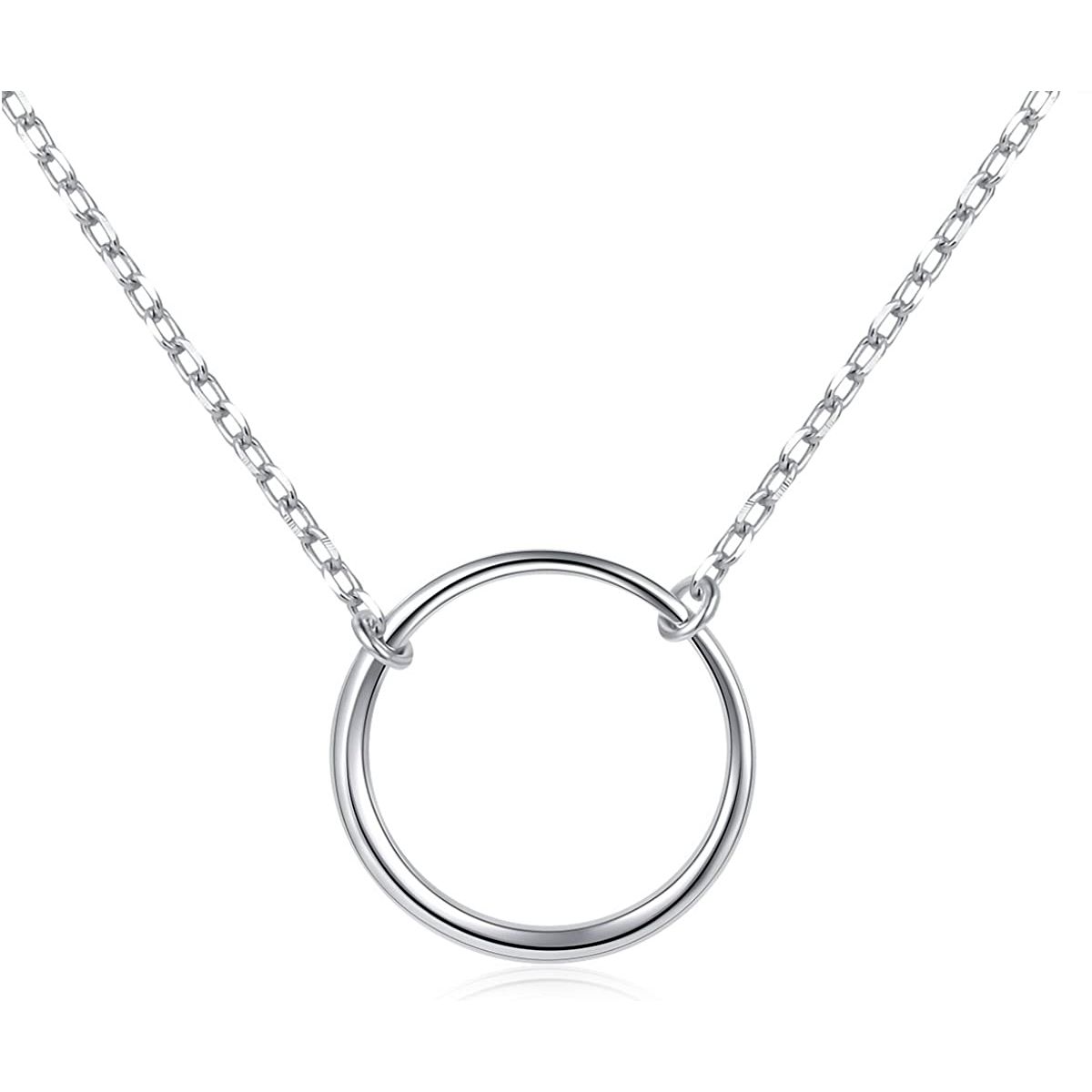 MABELITA - Collar De Plata 925 Circulo Clásico