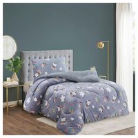 Cobertor Plumón Chiporro 1.5 Plazas + 1 Funda de Almohada 50x70 cm - Gatita Feliz 198