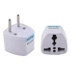 GENERICO - Adaptador Enchufe Europeo Adaptador Corriente
