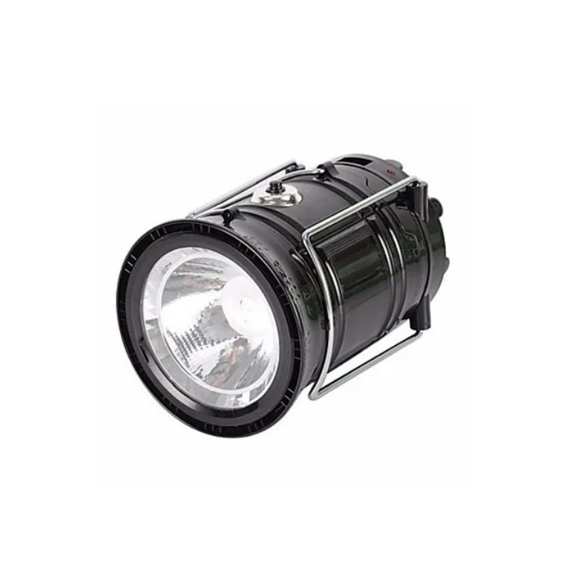 GENERICO - Linterna Lampara Solar Recargable Entrada Usb Cargador