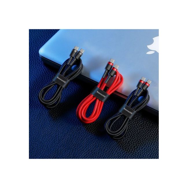 BASEUS - Cable Tipo-c De Carga Rápida 1mt - Baseus - Negro