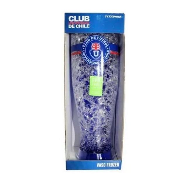 U DE CHILE - Vaso Cervecero con Gel para Enfriar U de Chile 500ml U DE CHILE