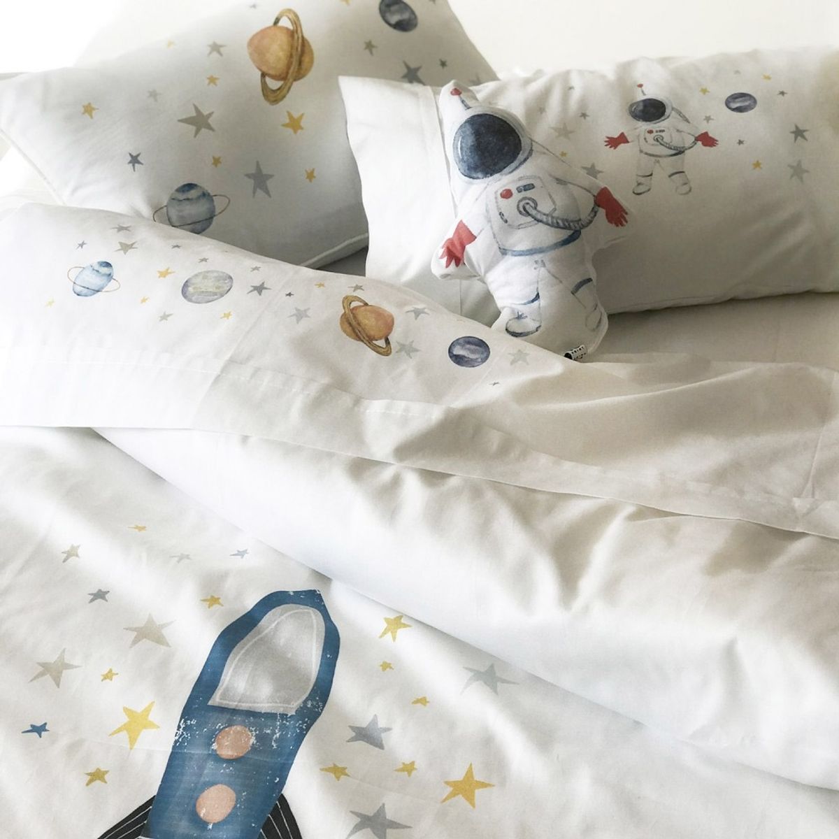 TUYO PRINT - Cubreplumón Pack and Play Espacial - Tuyo Print