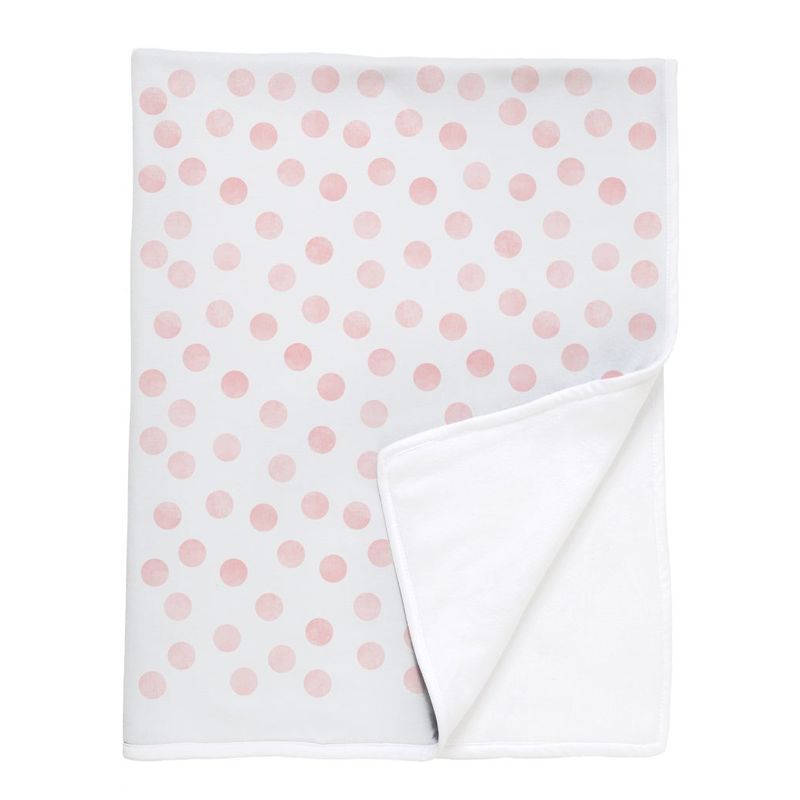 TUYO PRINT - Manta Polar Tuyo Print Puntos Rosa