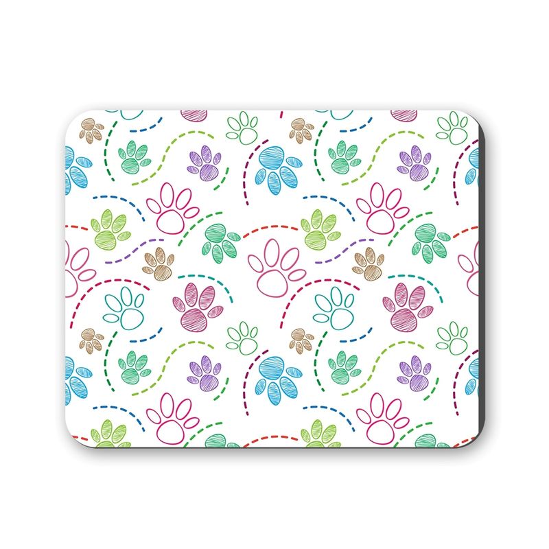 GENERICO - MOUSE PAD ANHIZ M99 HUELLAS DE PERROS