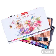 BRUYNZEEL - LÁPICES EXPRESSION 72 COLORES CAJA METÁLICA