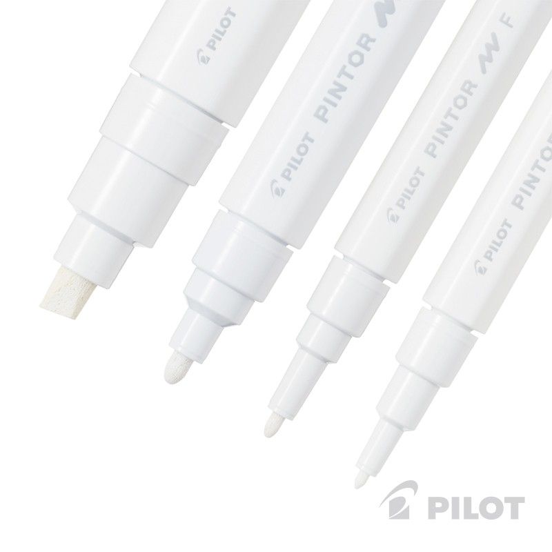 PILOT - PINTOR SET 4 PUNTAS BLANCO
