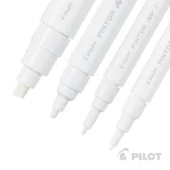 PILOT - PINTOR SET 4 PUNTAS BLANCO