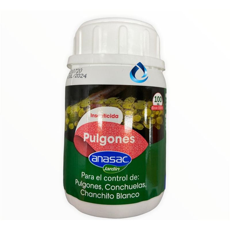 ANASAC - Insecticida Liquido Pulgones 100cc Anasac