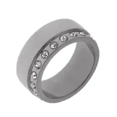 OLIVER WEBER - Anillo See Steel crystal S