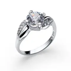 OLIVER WEBER - Anillo Success 925AG RH CZ CRY M