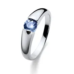 OLIVER WEBER - Anillo Tender 925AG RH blue S