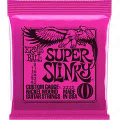 ERNIE BALL - Cuerdas para guitarra electrica P02223 - Rosa