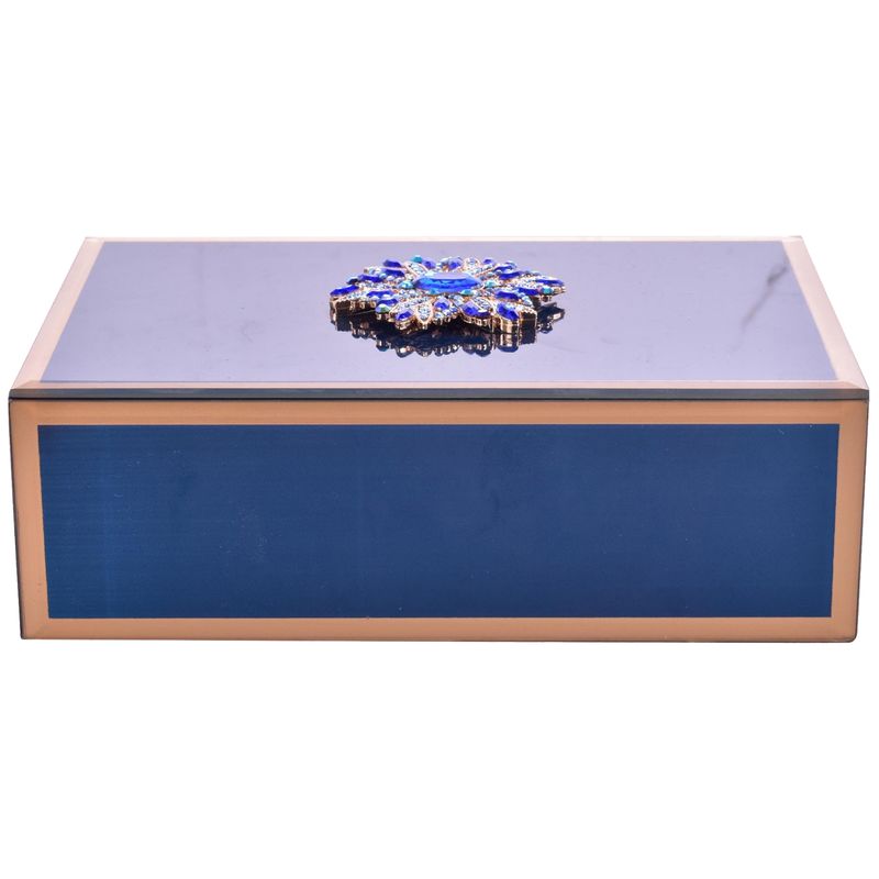 MALLORCA - Joyero Decorativo Blue Stone con Tapa