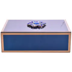 MALLORCA - Joyero Decorativo Blue Stone con Tapa