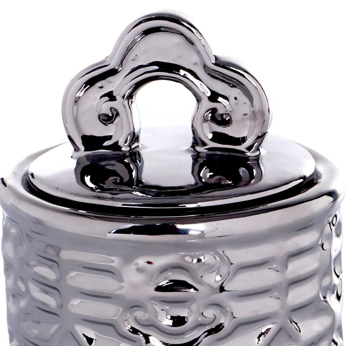 MALLORCA - Joyero Decorativo Corona Silver con Tapa