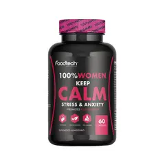 FOODTECH - 100% Women Keep Calm 60 Caps -