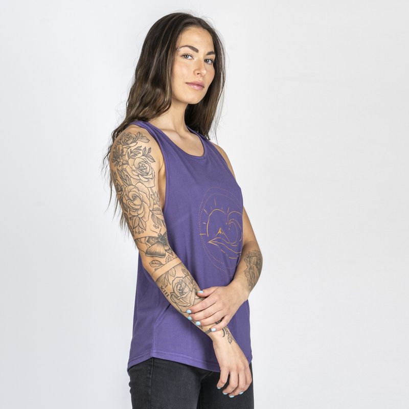 BURTON - Polera S/M Mujer Baltra Morado BURTON