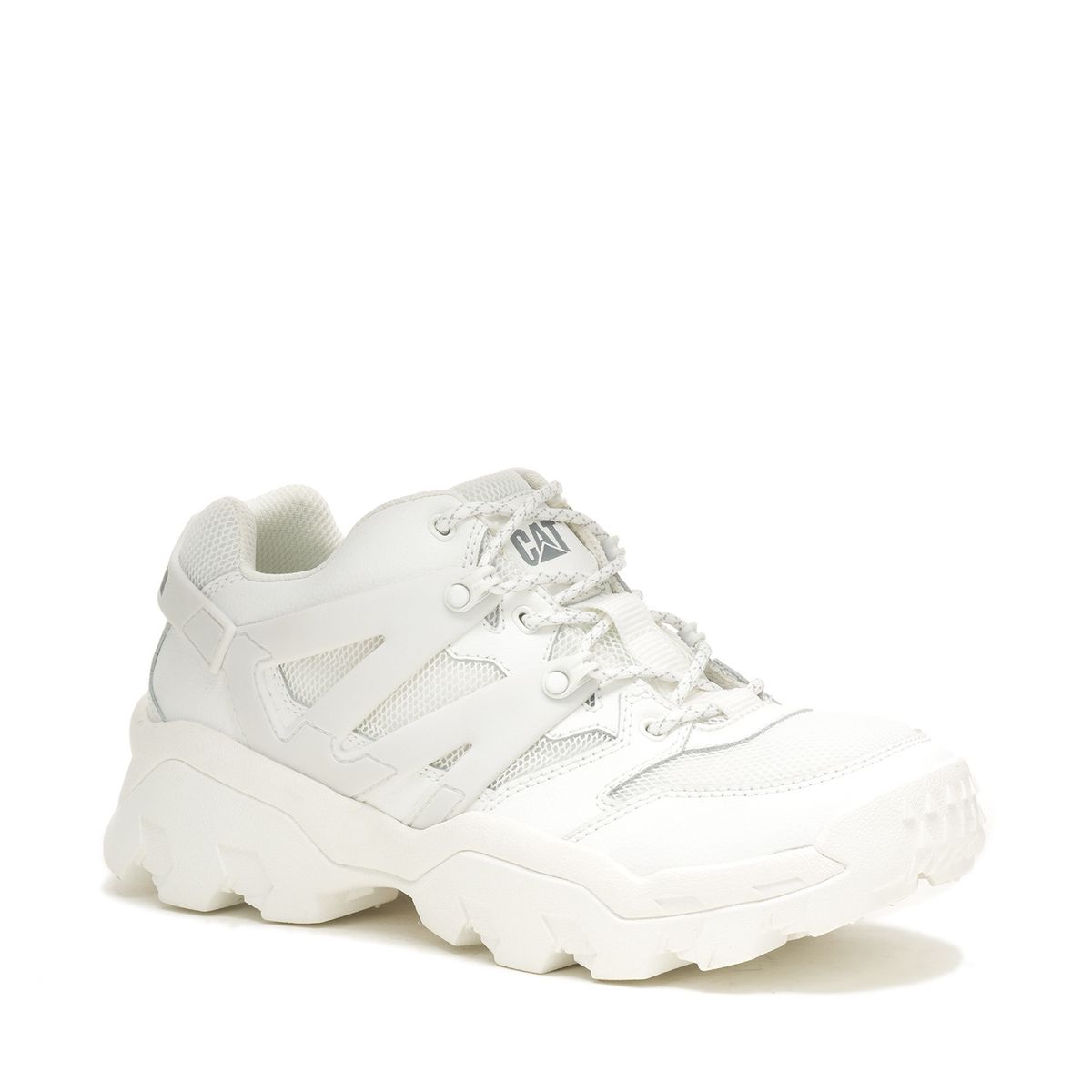 CAT - Zapatilla Cuero Unisex Reactor Blanco CAT