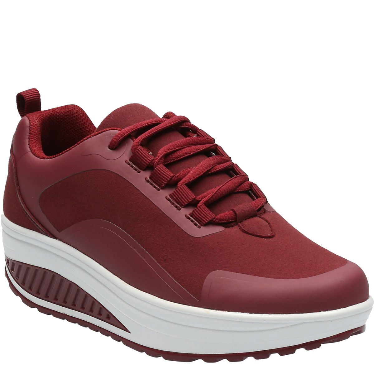 AZALEIA - Zapatilla Mujer Claude 2 Burdeo AZALEIA