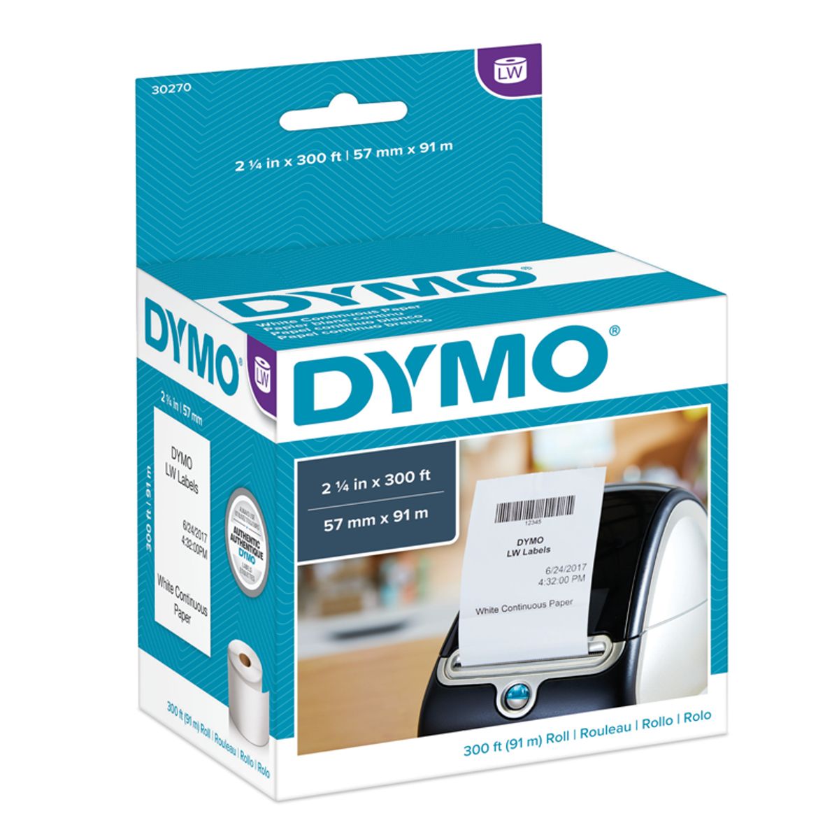 DYMO - Rollo de Etiquetas Continuas Dymo